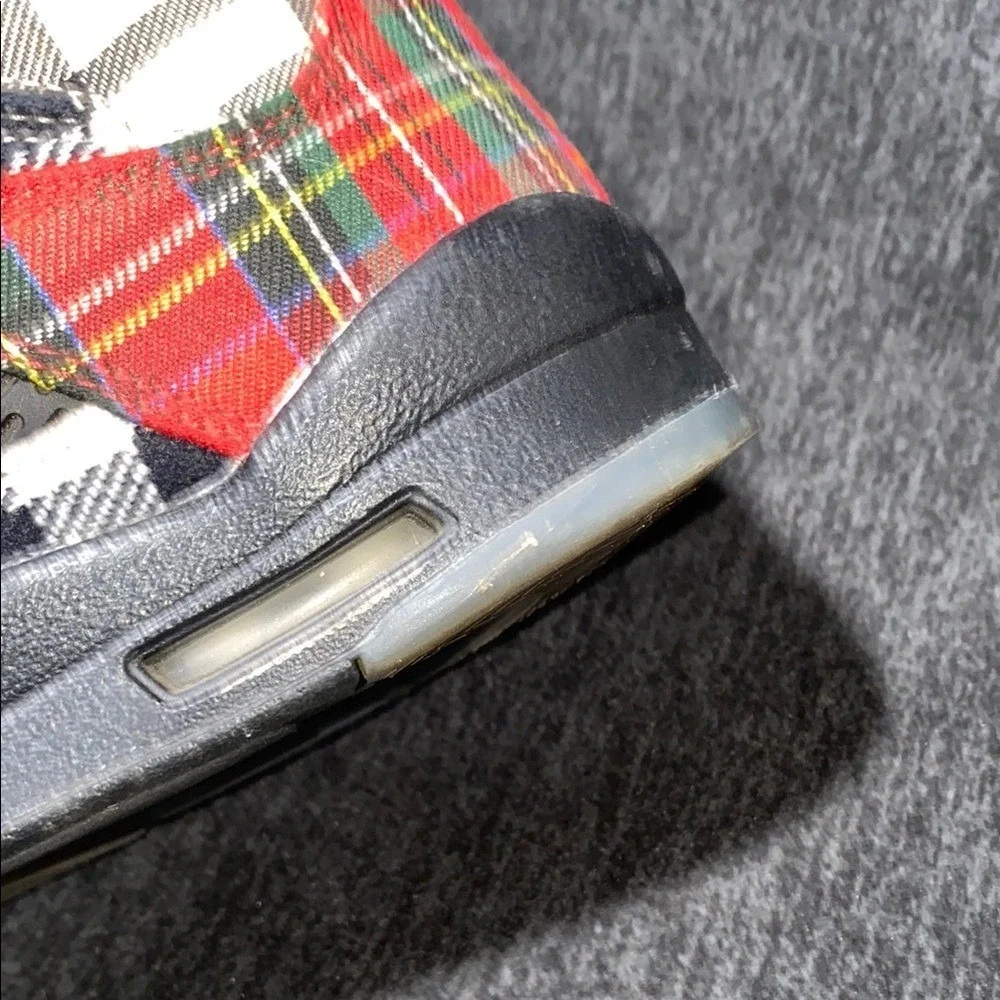 Air Jordan 5 Retro TD Plaid‎ Orange Laces Kids